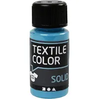 Creativ Company Textielverf - Turquoiseblauw - Dekkend - Creotime - 50 ml