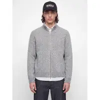 Jack & Jones Gebreid vest 'JORMONTREAL' grijs gemêleerd
