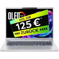 Acer Aspire 14 AI A14-I71M - Ontwerp met 180° scharnier - Intel Core Ultra 7 355 / 2.3 GHz - Win 11 Home - Intel Graphics - 16 GB RAM - 512 GB SSD NVMe - 35,6 cm (14")