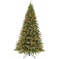 Triumph tree Forest frosted kunstkerstboom green led slim 215 cm Triumph Tree