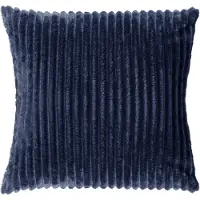Dutch decor MART - sierkussen 45x45 cm - zacht ribfluweel - gerecycled - Insignia Blue - blauw - Inclusief binnenkussen - Luxe kussens voor woonkamer & bank