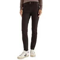 Cecil Dames Broek in lederlook in Bruin, Gr: 33