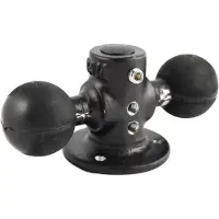 Ram Mounts RAM-217-1U, aluminium, zwart
