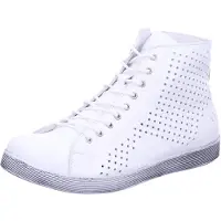 Andrea conti Boots 'Stiefel Damen 0347905 001 Echtleder in weiß' wit