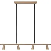 Lucide TIANA - Hanglamp - 4xGU10 - Taupe | Essential