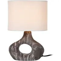 Lucide TOMEO - Tafellamp - 1xE14 - Zwart - Essential