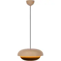 Lucide YOUNES - Hanglamp - Ø 40 cm - 1xE27 - Taupe | Essential