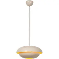 Lucide YOUNES - Hanglamp - Ø 40 cm - 1xE27 - Beige | Essential