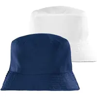 Result Recycled Reversible Bucket Hat RT985 - Navy/White - L/XL