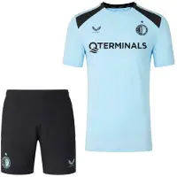 Castore Feyenoord Trainingsset 2026-2027 Kids Lichtblauw Zwart