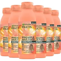 Garnier Fructis Hair Food Pineapple - Shampoo - Lang, dof haar - 6x 350ml