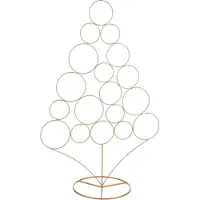 Mica Decorations Kerstbal Standaard Kerstboom Goud 62 X 26 X 95 Cm