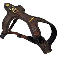 Niggeloh Follow LIGHT – Lichtgewicht Hondentuig / Hondenharnas Bruin S