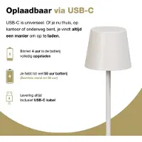 FISCHER&HONSEL GMBH Buitenlamp Roxi Outdoor Sand White