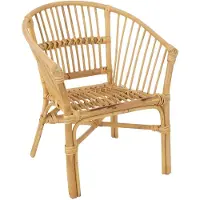 J-Line Kinderstoel Filou Rotan Naturel