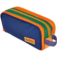 Herlitz 400206618, Zachte etui, Meerkleurig, Monochromatisch, Binnen, Jongen/meisje, Rits