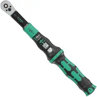 Wera 05075694001, Klikmomentsleutel, Nm, Mechanisch, 2,5 - 25 Nm, Zwart, Groen
