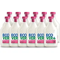 Ecover 12 x - Wasverzachter - Appelbloesem & Amandel - 1 liter - Voordeelverpakking - 12 stuks