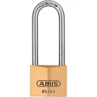 ABUS Cilinderhangslot | breedte slotlichaam 40 mm | messing verschillendsluitend | 1 stuk - 80636 80636
