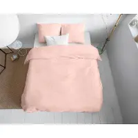 Primaviera Deluxe Dekbedovertrek Satin Pink Katoensatijn-200 x 200 / 220 cm | 2-Persoons