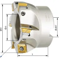 Format Hoekfrees met IK, 6 tanden, voor SDMT12 D 80mm, 90 °