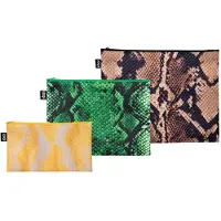 LOQI Zip Pockets - Snake CiCLO