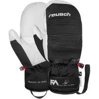 Reusch - Skihandschoenen - Franjo Von Allmen R-TEX XT Mitten Black/White voor Unisex - Maat 9.5 - Wit