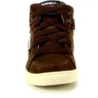 BunniesJR 226710 Lux Louw Veterschoenen | Maat 25 Jongens Bruin