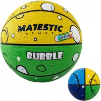 Majestic Sport Bubble basketbal maat 4 - Kleurrijk en duurzaam voor kinderen