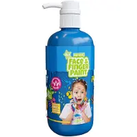 Ginza.se Fles met Pompje - Blauw, 1L - schmink