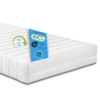 Bodyprotect orthopedisch 7-zones koudschuimmatras, 100 x 200 cm, H2 & H3, 15 cm, omkeerbaar matras, Balance Duo