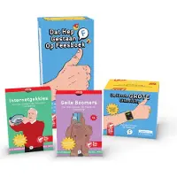 Kuna Una Tuna Games Dat Hep Gestaan Op Feesboek Basisspel met 3 uitbreidingen - Nederlandstalig partyspel