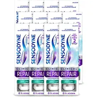 Sensodyne 12 x - Tandpasta - Clinical Repair - Deep Clean - Grondige Reiniging - 75 ml - Voordeelverpakking - 12 stuks