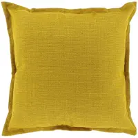Unique living - Sierkussen Senna outdoor - Yellow - 54x54cm