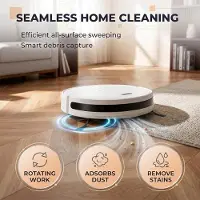 PromoHome 6 stuks zijborstels voor Dreame L40 Ultra AE, E30 Ultra, L10s Pro Ultra Heat – Vervangende zijborstels voor L10s Ultra Gen 2, X30