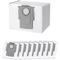 PromoHome 10 stuks stofzuigzakken voor Roborock S8+, S8 Pro Ultra, S7 MaxV Ultra, S7 Pro Ultra, Q7+, Q7 Max+, Q8 Max+, Q5 Pro+