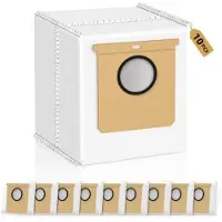 PromoHome 10 stofzuigzakken voor Eufy Clean L60 SES, L60 Hybrid SES, L50 SES