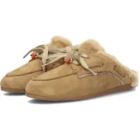 PS Poelman Mocassins 'ISA Damen Loafer' donkerbeige
