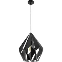 Eglo Hanglamp Carlton 1 38cm zwart