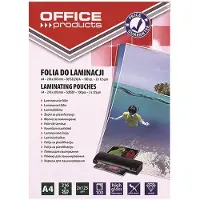 Office Products lamineerhoes A4, 250 micron (2 x 125 micron), pak van 100 stuks