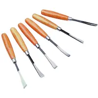 Briconess Sgorbie Per Legno, serie van 6 stuks