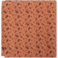 Snoozebaby Hydrofiele Doek 120 x 120cm - Baby Wikkeldoek - Slaapdoek Toffee Brown - Bruin -