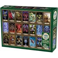 Cobble Hill Puzzel 1000 Stukken - 21 Draken