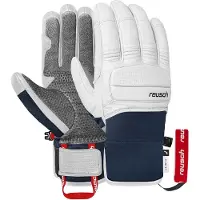 Reusch - Skihandschoenen - Alpine Heritage White/Dress Blue voor Unisex van Siliconen - Maat 8 - Wit