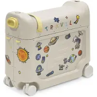 JETKIDS BedBox 4 wielen Kinderwagen 39 cm geel
