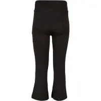 Urban Classics Meisjes Gerecyclede Hoge Taille Uitlopende Legging (Zwart)