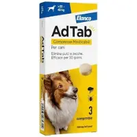 AdTab 3 tabletten, 900 mg, voor honden, geschikt voor gewichten van 22-45 kg