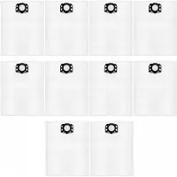 AreoSe - Stofzuigerzakken voor Karcher WD4 WD5 WD6 - 10 stuks