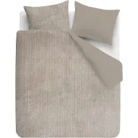 Rivièra Maison Dekbedovertrek Whisper Soft Sand Katoen-200 x 200 / 220 cm | 2-Persoons