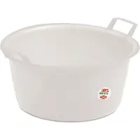 Stefanplast Bacinella Tonda Politene, diameter 40 cm, wit